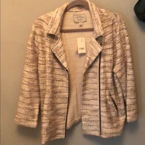 Lucky Brand Jeans Tweed Blazer/Sweater